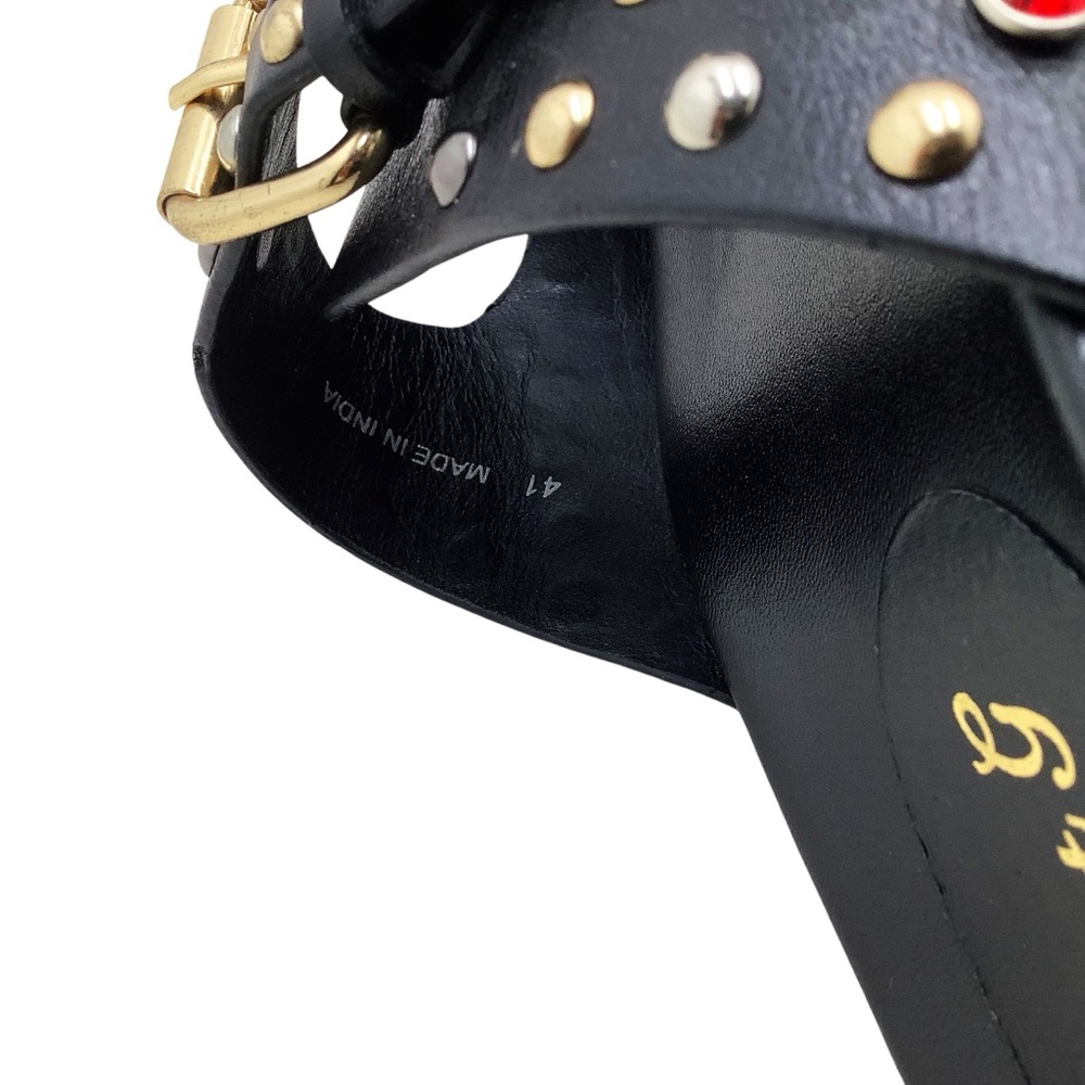 🆕{SaintG} Chloe StuddedDouble Buckle Sandal - Picture 9 of 13